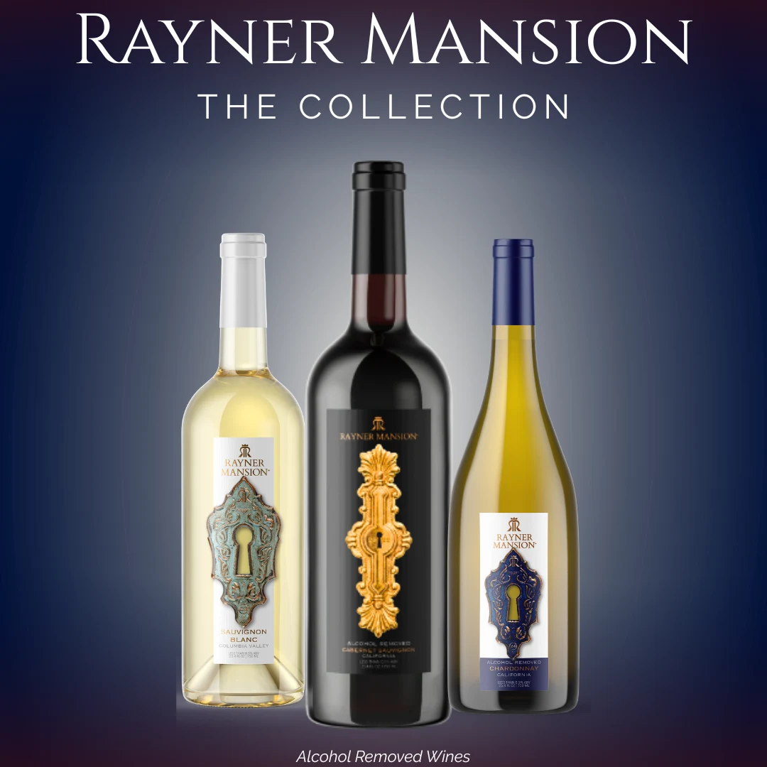 Rayner Mansion three-bottle collection for gifting and celebrations.