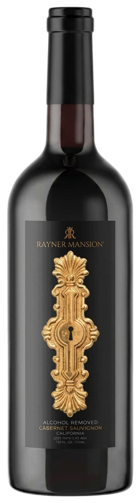 Rayner Mansion 2022 Cabernet Sauvignon bottle with its award-winning front label.